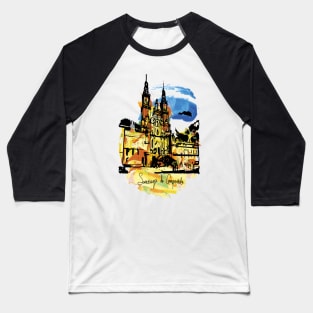 Santiago de compostela Camio Baseball T-Shirt